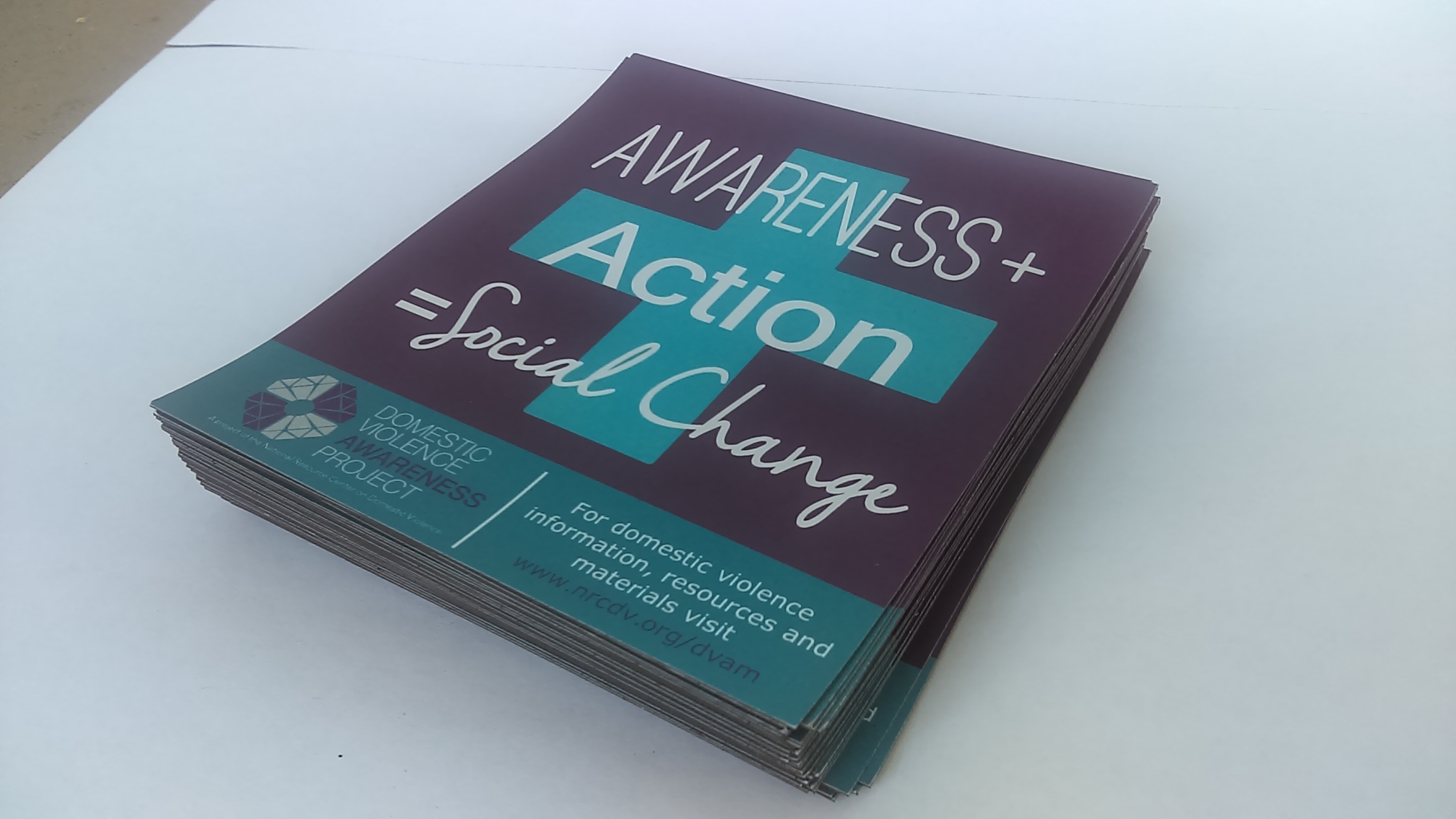 Awareness + Action = Social Change Magnets