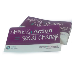 Awareness + Action = Social Change Bumper Stickers