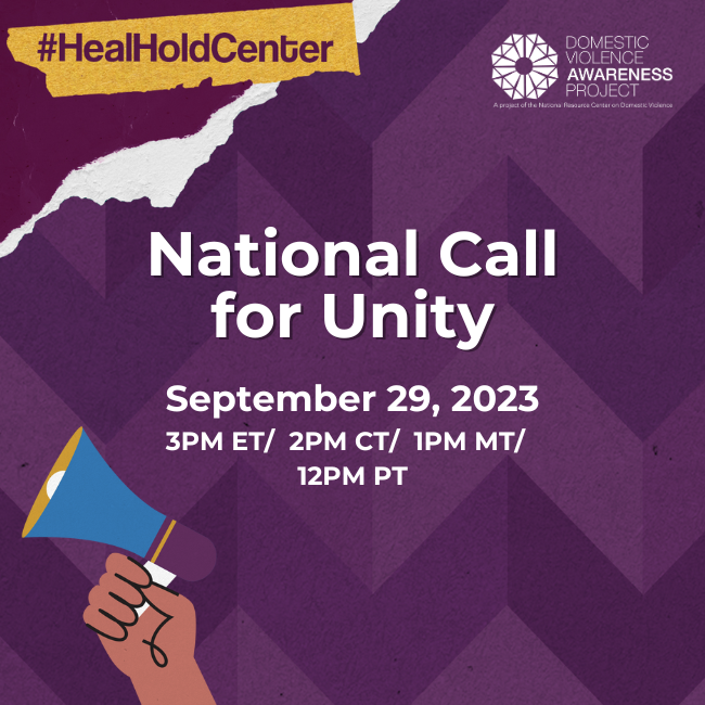National Call for Unity Image