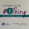 #1Thing Window Cling